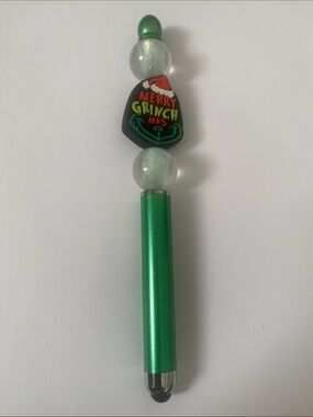 Hand Crafted Green Merry Grinch-mas Stylus Pen